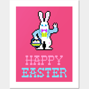 happy easter Posters and Art